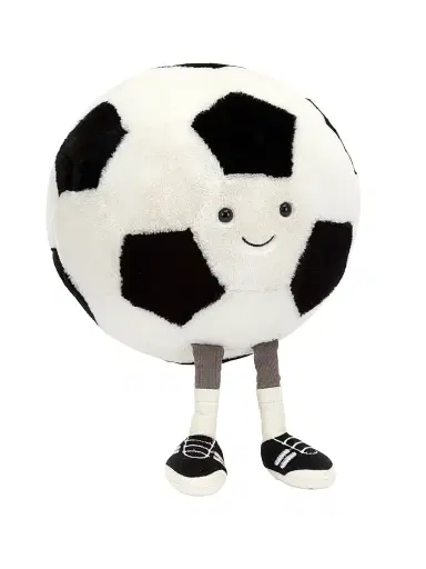 Jellycat Sports Soccer Ball Plush Toy - White | Thumbnail 7
