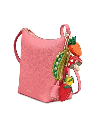 Maison de Sabre Women's The Zipped Crossbody Bag - Candy Pink | Thumbnail 4