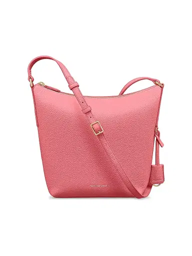 Maison de Sabre Women's The Zipped Crossbody Bag - Candy Pink | Thumbnail 1