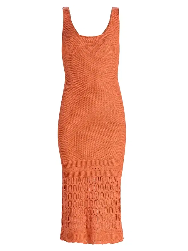 Peixoto Women's Liv Knit Body-Con Midi-Dress - Apricot Knit