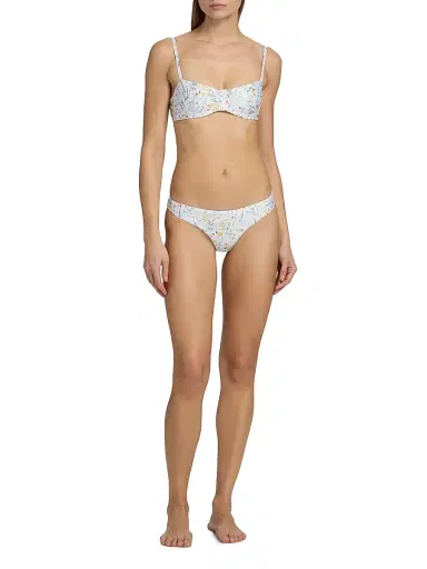 Peixoto Women's Portia Floral Bikini Top - Wildflower - Size XL | Thumbnail 2