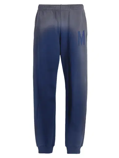 MOSCHINO Men's Logo Cotton Jogger Sweatpants - Blue - Size 36 | Thumbnail 1