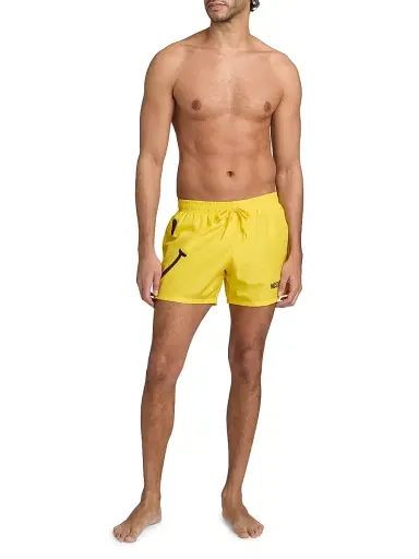MOSCHINO Men's Smiley Face Swim Shorts | Thumbnail 2