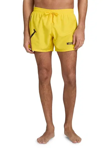 MOSCHINO Men's Smiley Face Swim Shorts | Thumbnail 3