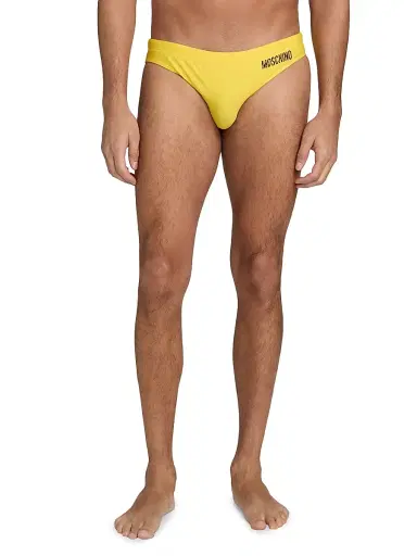 MOSCHINO Men's Smiley Face Swim Briefs | Thumbnail 3