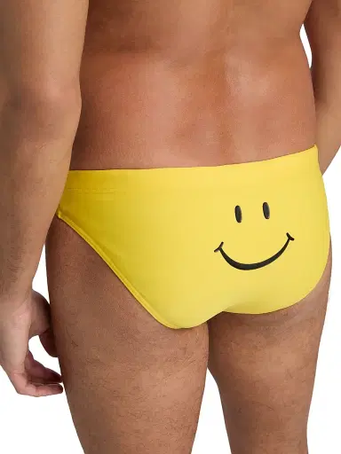 MOSCHINO Men's Smiley Face Swim Briefs | Thumbnail 5