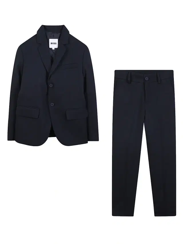 BOSS Little Boy's & Boy's Suit - Electric Blue