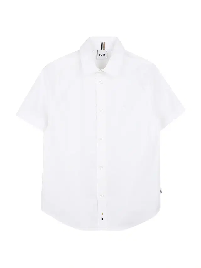 Little Boy's & Boy's Cotto Button-Front Shirt - White