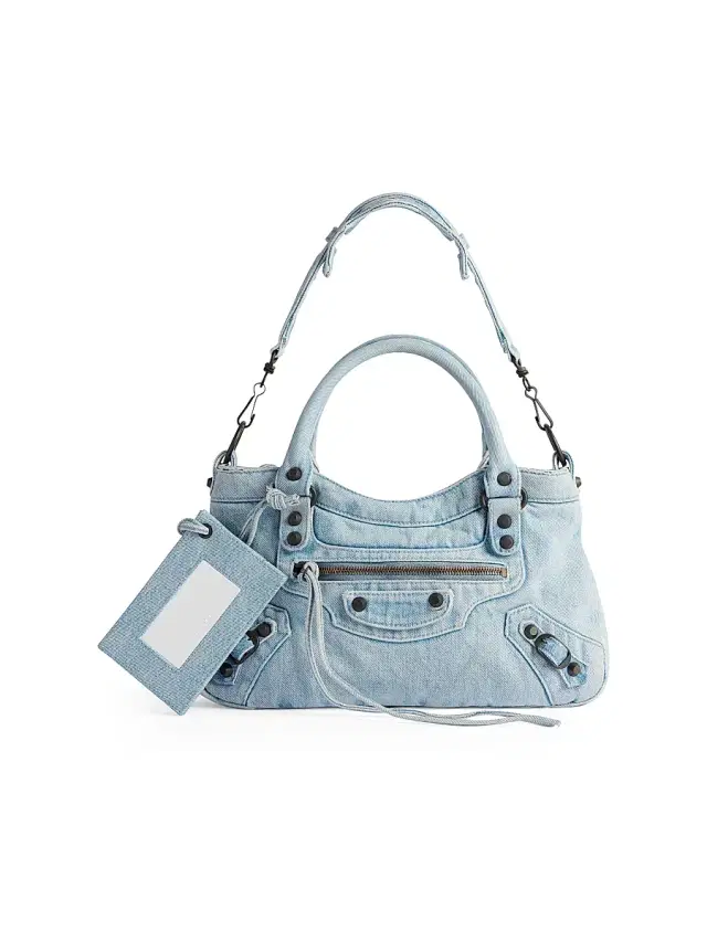Women's Le City First Shoulder Bag - Light Blue