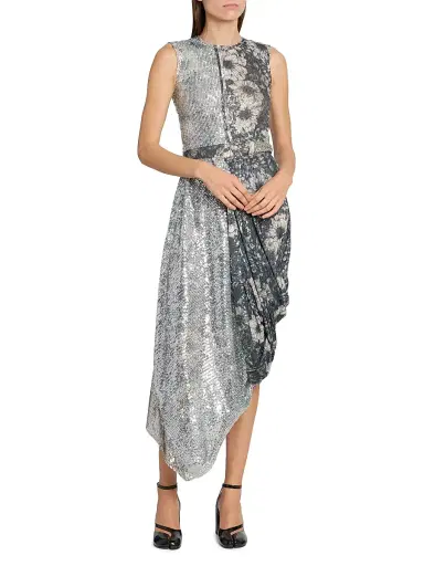 Maison Margiela Women's Sequin Floral Sleeveless Top - Multicolor Variant - Size Small | Thumbnail 2 Maison Margiela Women's Sequin Floral Sleeveless Top - Multicolor Variant - Size Small | Thumbnail 2