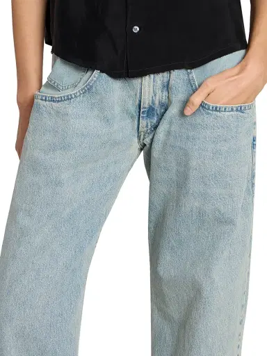 Maison Margiela Women's Exaggerated Pocket Straight Jeans - Ice Blue | Thumbnail 6 Maison Margiela Women's Exaggerated Pocket Straight Jeans - Ice Blue | Thumbnail 6