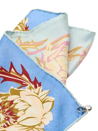 Loewe Women's x Paula's Ibiza Double Face Anagram Cotton Scarf | Thumbnail 6 Loewe Women's x Paula's Ibiza Double Face Anagram Cotton Scarf | Thumbnail 6