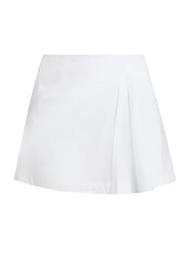 Simkhai Women's Devlin Cotton Pleated Miniskort - White - Size 00 | Thumbnail 1 Simkhai Women's Devlin Cotton Pleated Miniskort - White - Size 00 | Thumbnail 1
