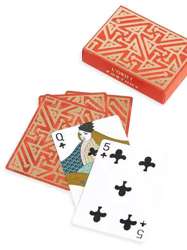 L'Objet Fortuny Playing Cards Set with Storage Box | Thumbnail 3