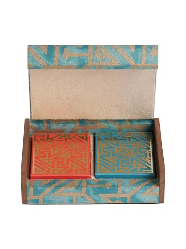 L'Objet Fortuny Playing Cards Set with Storage Box | Thumbnail 1