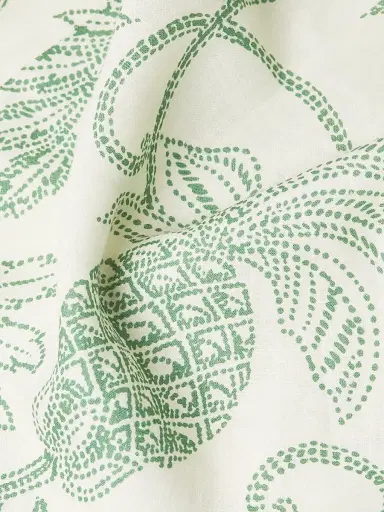 Lemlem Women's Theodora Linen Caftan Dress - Mokata Green - Size Large | Thumbnail 6 Lemlem Women's Theodora Linen Caftan Dress - Mokata Green - Size Large | Thumbnail 6