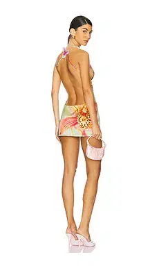 Jaded London Backless High Neck Dress | Thumbnail 1 Jaded London Backless High Neck Dress | Thumbnail 1