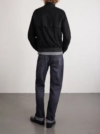Baracuta G9 Suede Harrington Jacket | Thumbnail 4 Baracuta G9 Suede Harrington Jacket | Thumbnail 4
