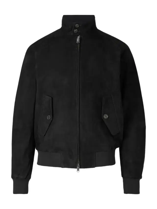 G9 Suede Harrington Jacket