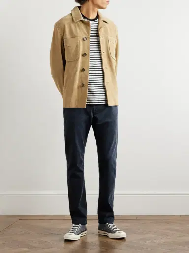 Aura Frames L'Homme Slim-Fit Stretch-Lyocell Trousers | Thumbnail 2 Aura Frames L'Homme Slim-Fit Stretch-Lyocell Trousers | Thumbnail 2
