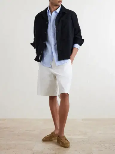 Onia Cotton-Blend Twill Chore Jacket | Thumbnail 2 Onia Cotton-Blend Twill Chore Jacket | Thumbnail 2