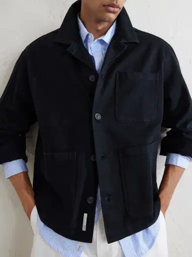 Onia Cotton-Blend Twill Chore Jacket | Thumbnail 5 Onia Cotton-Blend Twill Chore Jacket | Thumbnail 5