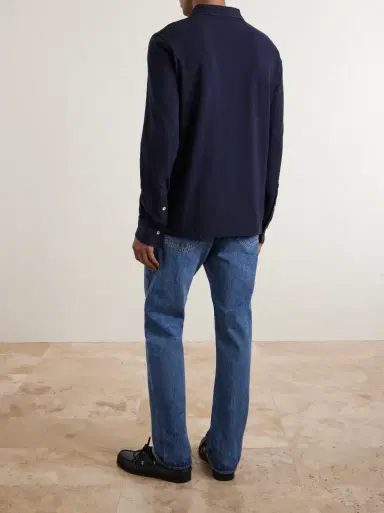 Hartford Cotton-Piqué Polo Shirt | Thumbnail 4
