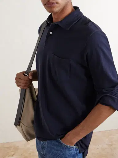 Hartford Cotton-Piqué Polo Shirt | Thumbnail 5