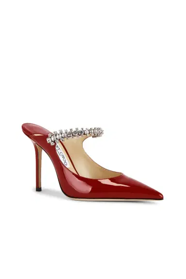 Jimmy Choo Bing Patent Leather 100 Mule | Thumbnail 2 Jimmy Choo Bing Patent Leather 100 Mule | Thumbnail 2