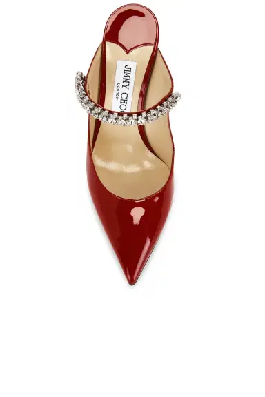 Jimmy Choo Bing Patent Leather 100 Mule | Thumbnail 4 Jimmy Choo Bing Patent Leather 100 Mule | Thumbnail 4