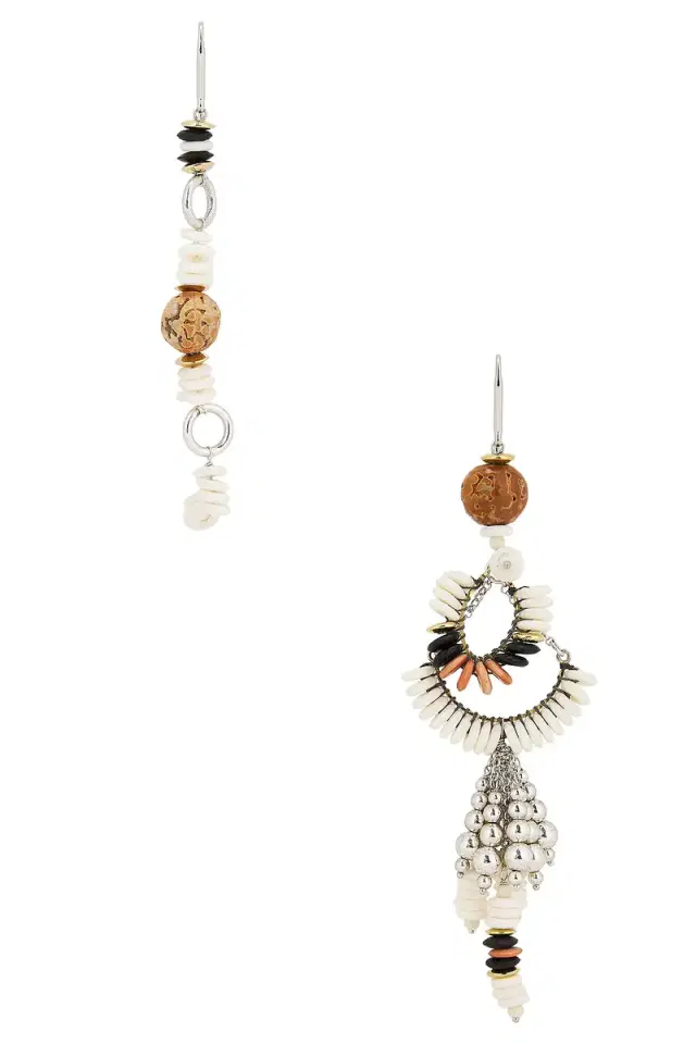 Isabel Marant Lyna Asymmetric Earrings