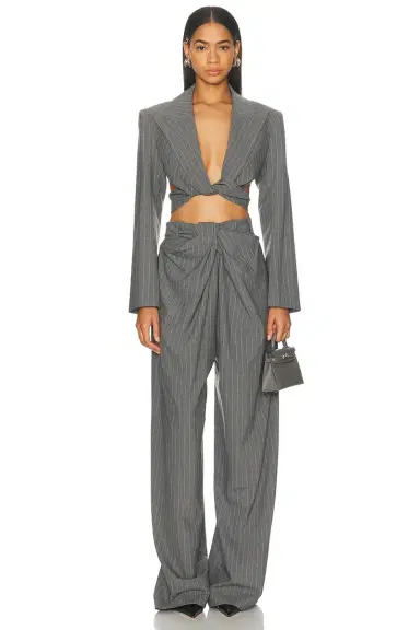 Monse Twist Pinstripe Trouser | Thumbnail 5