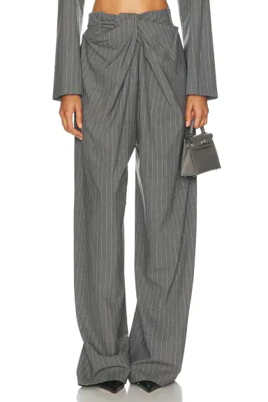 Monse Twist Pinstripe Trouser | Thumbnail 1