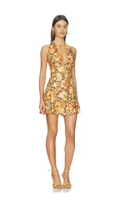 Faithfull Bianca Mini Dress | Thumbnail 2 Faithfull Bianca Mini Dress | Thumbnail 2