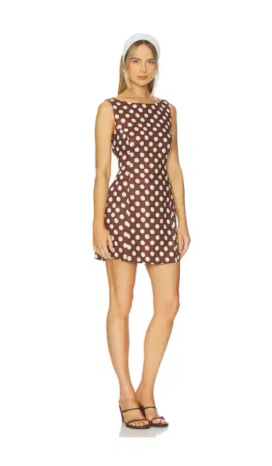 Faithfull Lydie Mini Dress | Thumbnail 2 Faithfull Lydie Mini Dress | Thumbnail 2