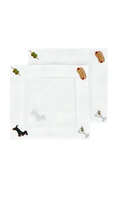 Abbode Tinis & Weenies Napkin | Thumbnail 1 Abbode Tinis & Weenies Napkin | Thumbnail 1