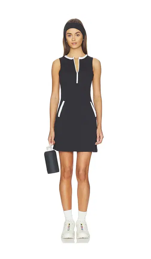 Half-zip Pocket Dress