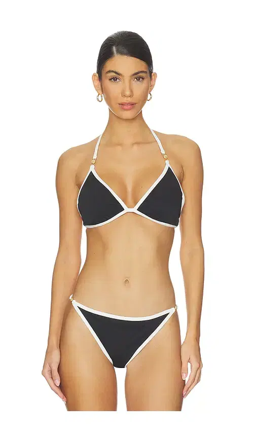 L'AGENCE Annabelle Halter Bikini Top