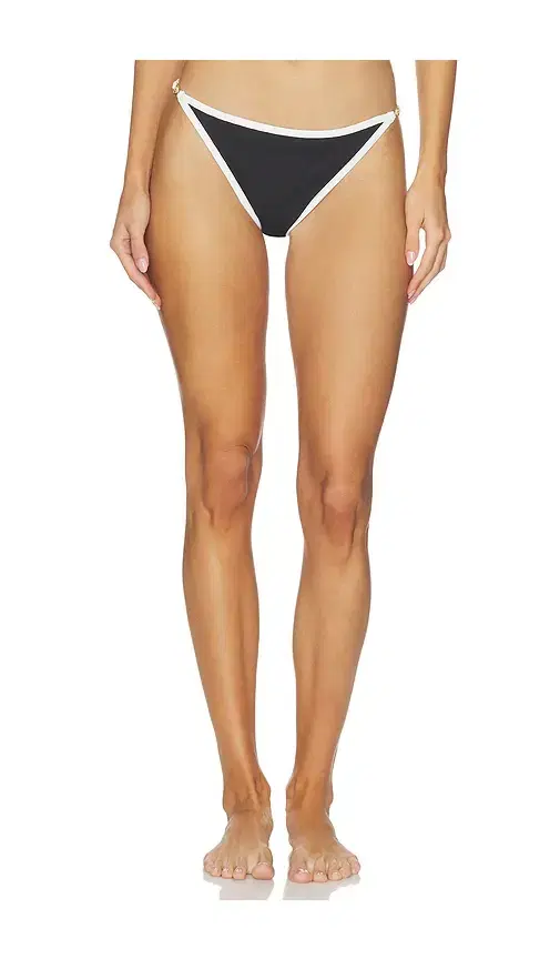 L'AGENCE Violet String Hipster Bikini Bottom