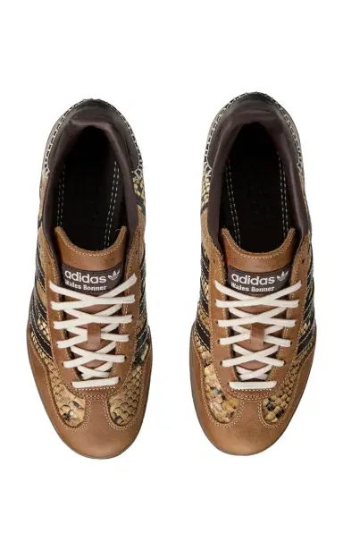 Adidas x Wales Bonner Gazelle Snake-Effect Leather Sneakers | Thumbnail 4 Adidas x Wales Bonner Gazelle Snake-Effect Leather Sneakers | Thumbnail 4