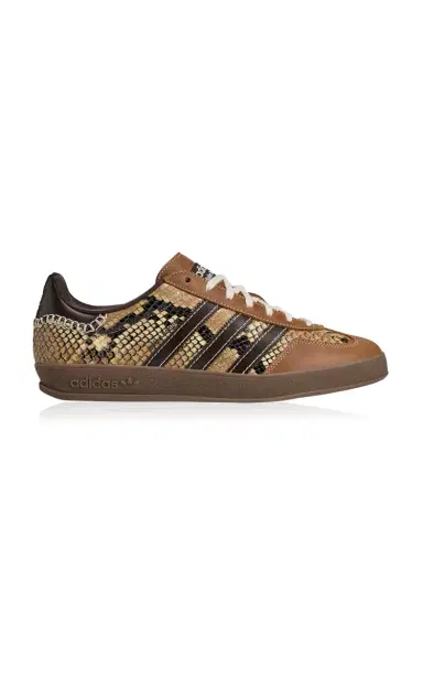 Adidas x Wales Bonner Gazelle Snake-Effect Leather Sneakers | Thumbnail 1 Adidas x Wales Bonner Gazelle Snake-Effect Leather Sneakers | Thumbnail 1