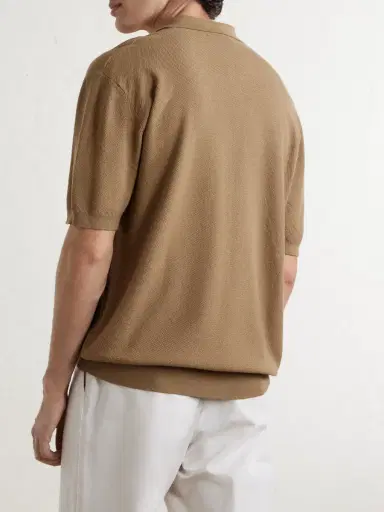 Boglioli Cotton-Piqué Polo Shirt - Men | Thumbnail 4