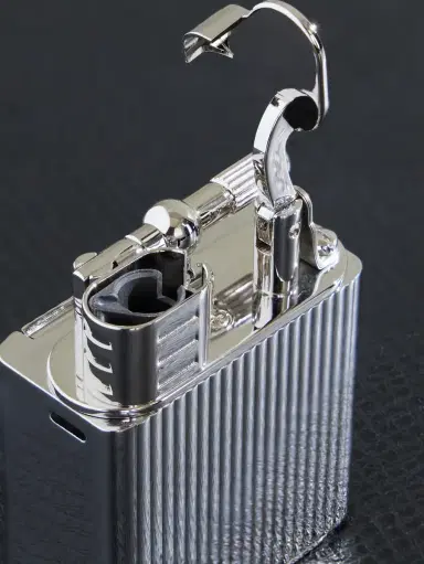 dunhill Turbo Silver-Tone Lighter - Men | Thumbnail 3 dunhill Turbo Silver-Tone Lighter - Men | Thumbnail 3