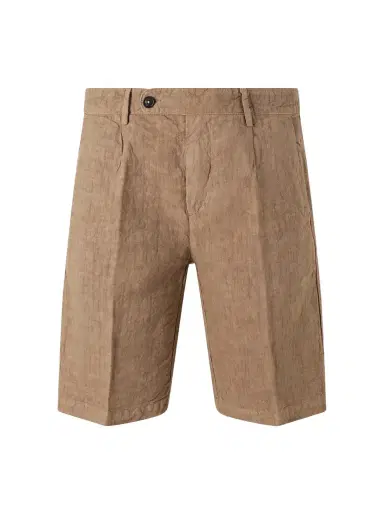 Massimo Alba Alaccia Straight-Leg Pleated Linen Shorts - Men | Thumbnail 1 Massimo Alba Alaccia Straight-Leg Pleated Linen Shorts - Men | Thumbnail 1