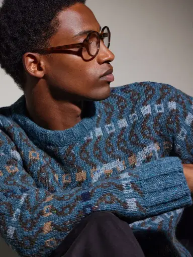 Loewe Slim Havana Geometric Acetate Sunglasses - Men | Thumbnail 4 Loewe Slim Havana Geometric Acetate Sunglasses - Men | Thumbnail 4