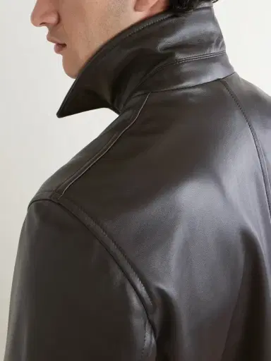J. Mueser Racer Leather Jacket - Men | Thumbnail 5 J. Mueser Racer Leather Jacket - Men | Thumbnail 5