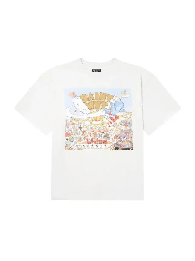 Saint Wet Printed Cotton-Jersey T-Shirt - Men