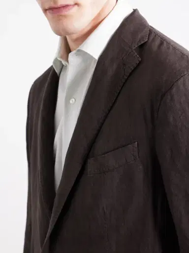 Boglioli Linen Suit Jacket - Men | Thumbnail 5