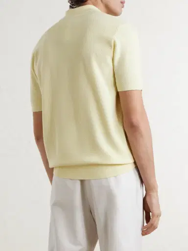 Boglioli Cotton-Piqué Polo Shirt - Men | Thumbnail 4