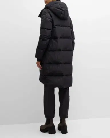 Canada Goose Byward Parka Black Label Shiny Crinkle | Thumbnail 4